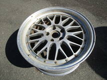 【3127】鍛造 深リム BBS LM 18インチ 9J +35 PCD114.3 1本 LMP079_画像2