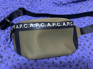 【未使用品】A.P.C. アーペーセー ウエストポーチ ボディバッグ ウエストバッグ