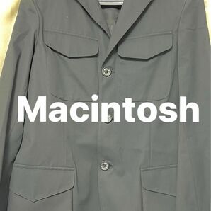 【新品 未使用】Macintosh ジャケット ブラック イギリス製