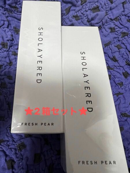 SHOLAYERED FRESH PEAR ボディスプレーFP（香水）新品2個セット