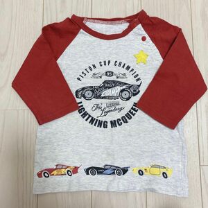 カーズ　七分袖　クロップド　Tシャツ トップス　90cm