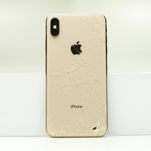 iPhone Xs Max 256GB ゴールド SIMフリー 訳あり品 ジャンク 中古本体 スマホ スマートフォン 白ロム