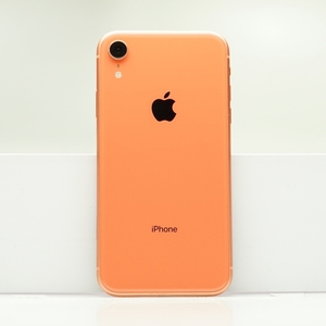 iPhone XR 256GB コーラル SIMフリー 訳あり品 ジャンク 中古本体 スマホ スマートフォン 白ロム