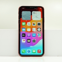 iPhone XR 64GB (PRODUCT)RED SIMフリー 訳あり品 ジャンク 中古本体 スマホ スマートフォン 白ロム_画像2