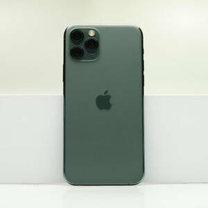 iPhone 11 Pro 256GB ミッドナイトグリーン SIMフリー 訳あり品 ジャンク 中古本体 スマホ スマートフォン 白ロム