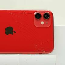 iPhone 11 64GB (PRODUCT)RED SIMフリー 訳あり品 ジャンク 中古本体 スマホ スマートフォン 白ロム_画像3