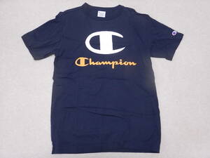 新品同様■chanpion チャンピオン 半袖Ｔシャツ Ｍサイズ ネイビー系■34