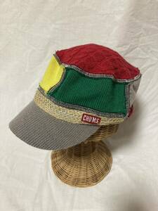  для мужчин и женщин свободный размер CHUMS( Chums ) красочный колпак casual шляпа стиль 