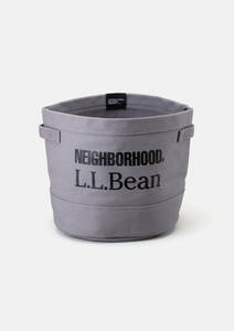 未使用 24SS ネイバーフッド NH x L.L.BEAN . CUBBY STORAGE TOTE グレー neighborhood