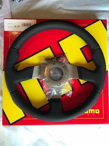  limited amount special price! new goods unused MOMO RACE "Momo" steering wheel race R-12 32φ Japan regular goods! free shipping!