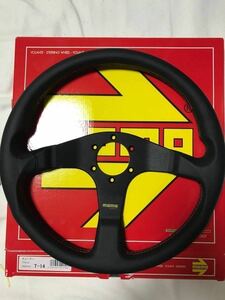  new goods unused MOMO TUNER "Momo" steering wheel tuner black spoke T-14 35φ Japan regular goods! free shipping!