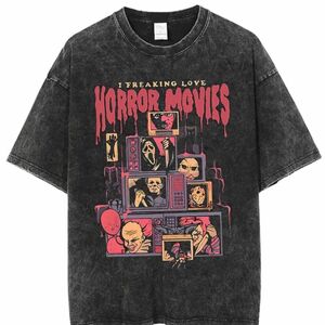ホラームービー　ビンテージ　Tシャツ　horror Movie vintage T-SHIRT 古着