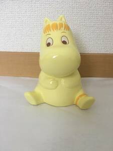 非売品 ムーミン 貯金箱 フローレン ノンノン 1990 北陸銀行 Moomin characters 陶磁器 置物