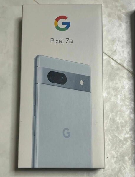 【新品未使用】 Google Pixel 7a 128GB SIMフリー au Sea ブルー
