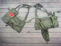 F1317A★米軍・OV-1サバイバルベスト(ホルスター付)/USAF米空軍サバイバルキット収納用ベスト/航空機搭乗員サバイバルベスト/生存自活被服_画像3