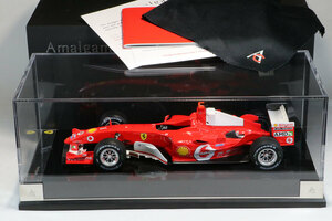 アマルガム 1/18 フェラーリ F2004 2004 M.シューマッハ (BBR マテル エリート GPレプリカーズ 京商)