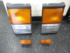  Land Rover Classic Range Rover front turn signal side marker 4 point set flasher lens secondhand goods 