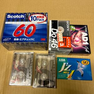  cassette tape unused goods used 