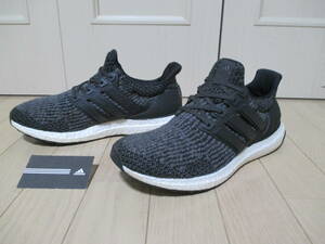 ★＜adidas＞ULTRA BOOST WOOL・アディダス ウルトラブースト ウール コアブラック（27cm / 定価23,760円）ランニングシューズ/伊勢丹★