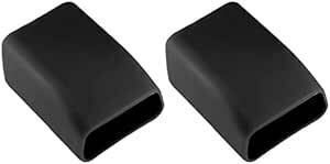 シートベルト カバー 傷防止 洗える シリコン シートベルトカバー 2個組 (バックル, ブラック