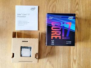 CPU Intel CPU Core i7-8700K 3.7GHz 12Mキャッシュ 6コア/12スレッド LGA1151 BX80684I78700K 【BOX】【動作確認済み】