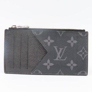 41417★1円スタート★LOUIS VUITTON ヴィトン 極美品 コインカード ホルダー 小銭入れ カードケース モノグラムエクリプス コインケース