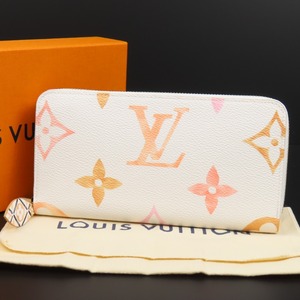 41562★1円スタート★LOUIS VUITTON ルイヴィトン 未使用 ジッピー バイザプール RFID モノグラムジャイアント ラウンドファスナー長財布