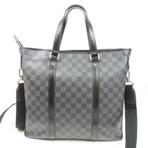 41777★1円スタート★LOUIS VUITTON ルイヴィトン 美品 タダオPM 2WAY ショルダーバッグ 書類鞄 ダミエグラフィット ビジネスバッグ_画像2