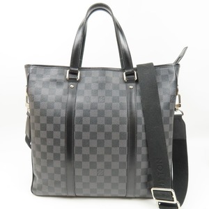 41777★1円スタート★LOUIS VUITTON ルイヴィトン 美品 タダオPM 2WAY ショルダーバッグ 書類鞄 ダミエグラフィット ビジネスバッグ