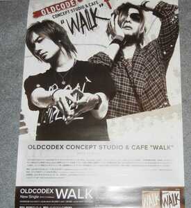 ◆ポスター◆OLDCODEX／CONCERT STUDIO&CAF”WALK"2013年11月9日‐11月24日／オルドコデックス／１