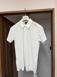 【未使用】UNITED ARROWS GOLF POLO ポロシャツ 機能素材 半袖 ホワイト ゴルフ 日本製 白