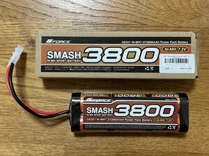 G-FORCE SMASH NiMH 3800 7.2V ジーフォース バッテリー ラジコン ①