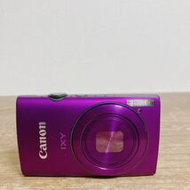 動作確認済み キャノン Canon IXY 600F 紫 パープル コンパクトデジタルカメラ_画像2