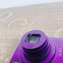動作確認済み キャノン Canon IXY 600F 紫 パープル コンパクトデジタルカメラ_画像9