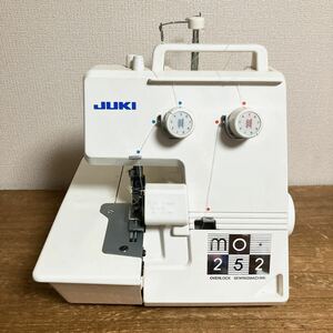JUKI ジューキ ロックミシン MODEL MO-252 動作未確認 手工芸 ハンドクラフト 