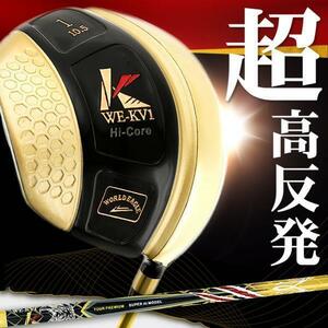 ワールドゴルフ (WORLD GOLF) ドライバー KV-1-GOLD キバ ドライバー KV-1 TICNゴールド 10.5° フレックスSR 46