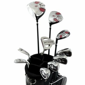  exhibition goods outlet! left profit . therefore ... completion! men's 13 point Golf club set F-01α left for / Flex R[34539]