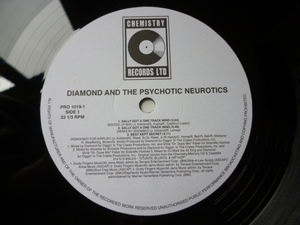 Diamond & The Psychotic Neurotics / Sally Got A One Track Mind 試聴可 激渋 DOPE 12 Showbiz Remix Best Kept Secret 収録