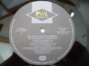 Ed O.G & Da Bulldogs / Be A Father To Your Child 試聴可 ファンキーメロウ HIPHOP CLASSIC 12