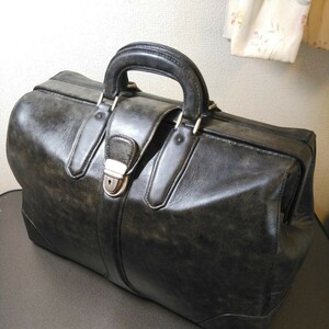  almost unused maru M pine cape leather dokta- bag Boston bag 