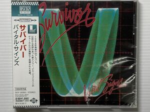 【メロハー】Survivor / Vital Signs 国内盤 帯あり Blue-spec CD2 リマスター 未開封新品