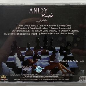 【メロハー】Andy Rock / This Time 国内盤 帯ありの画像3