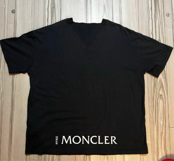 moncler×HYKE Tシャツ　ブラック　XL メンズ