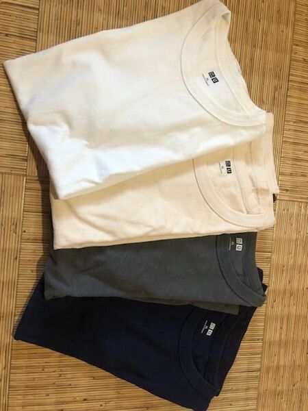 ユニクロ　UNIQLO クルーネック　 Tシャツ 半袖Tシャツ　XL