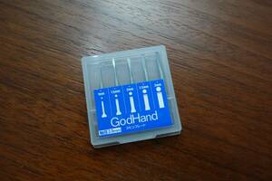 GodHand spin blade 1mm~3mm 5 pcs set 