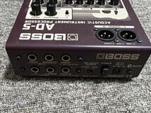 BOSS AD-5 Acoustic Instrument Processor アコースティックギター用エフェクター プリアンプ ボス_画像5