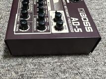 BOSS AD-5 Acoustic Instrument Processor アコースティックギター用エフェクター プリアンプ ボス_画像4