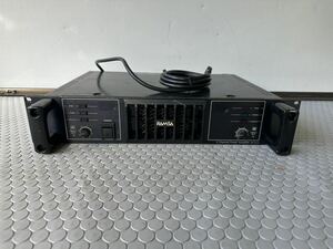 National ナショナル 松下通信工業 RAMSA ラムサ 2Channel Power Amplifier 2チャンネル パワーアンプ WP-9110 音出し確認済み　