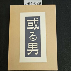 い64-028 精選 名著複刻全集 近代文学館 或る男 武者小路實篤 著