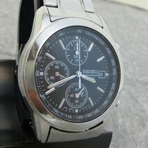 IW-7483R　SEIKO　腕時計　7T92-0CW0　クロノグラフ 電池交換済 動作保証付_画像1